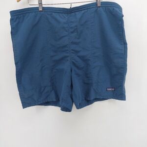 Patagonia Men Baggies Longs Shorts 7in Tidepool Blue Navy active outdoors L
